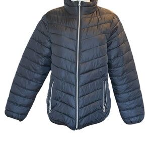Big Chill Women’s Black Packable Jacket Large Transitional